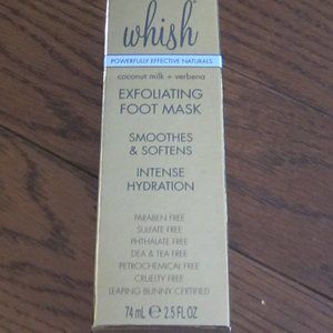 NEW Whish Exvoliating Foot Mask